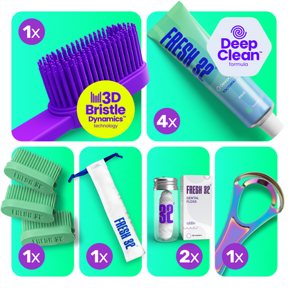 Oral Care Kit – dla 1 osoby / ROCZNY ZAPAS