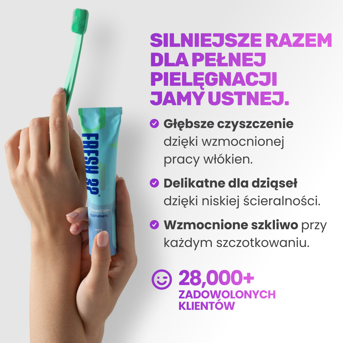 Oral Care Kit – dla 1 osoby / ROCZNY ZAPAS