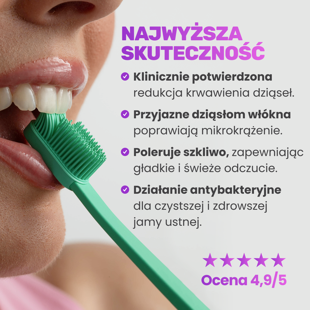 Szczoteczka do zębów 3D Bristle Dynamics™