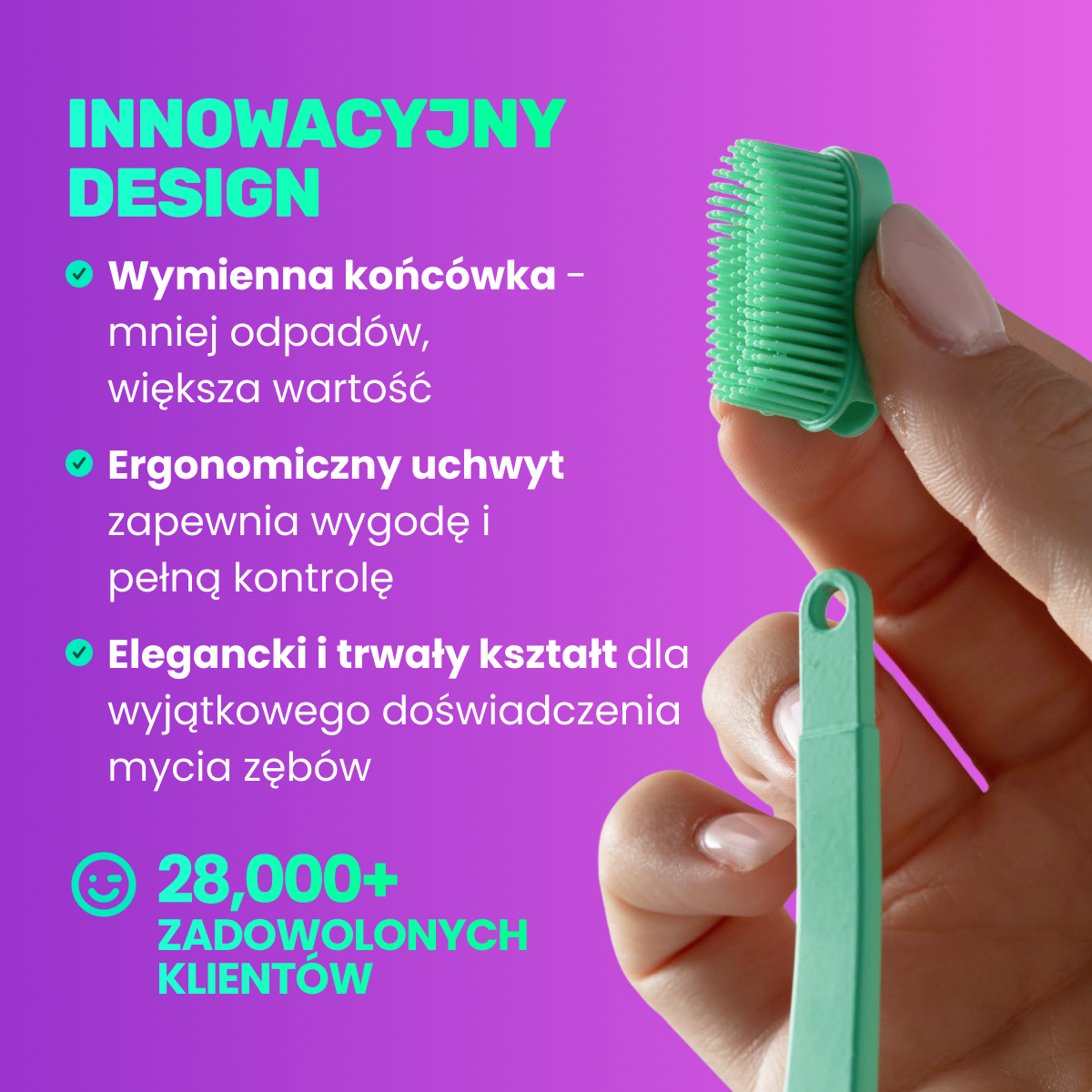 Szczoteczka do zębów 3D Bristle Dynamics™