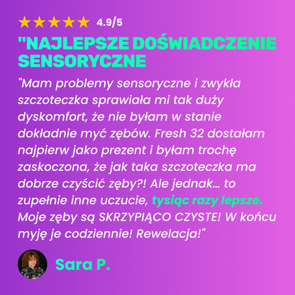 Szczoteczka do zębów 3D Bristle Dynamics™