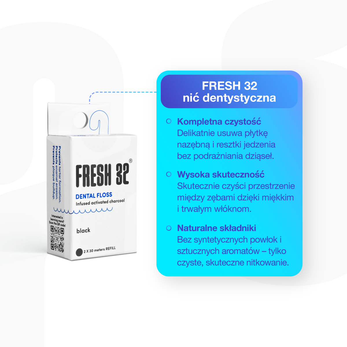 Pakiet refill - Nić dentystyczna