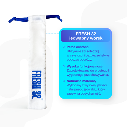 Jedwabna torebka podróżna