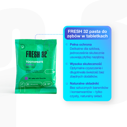 Pakiet refill - Pasta do zębów w tabletkach