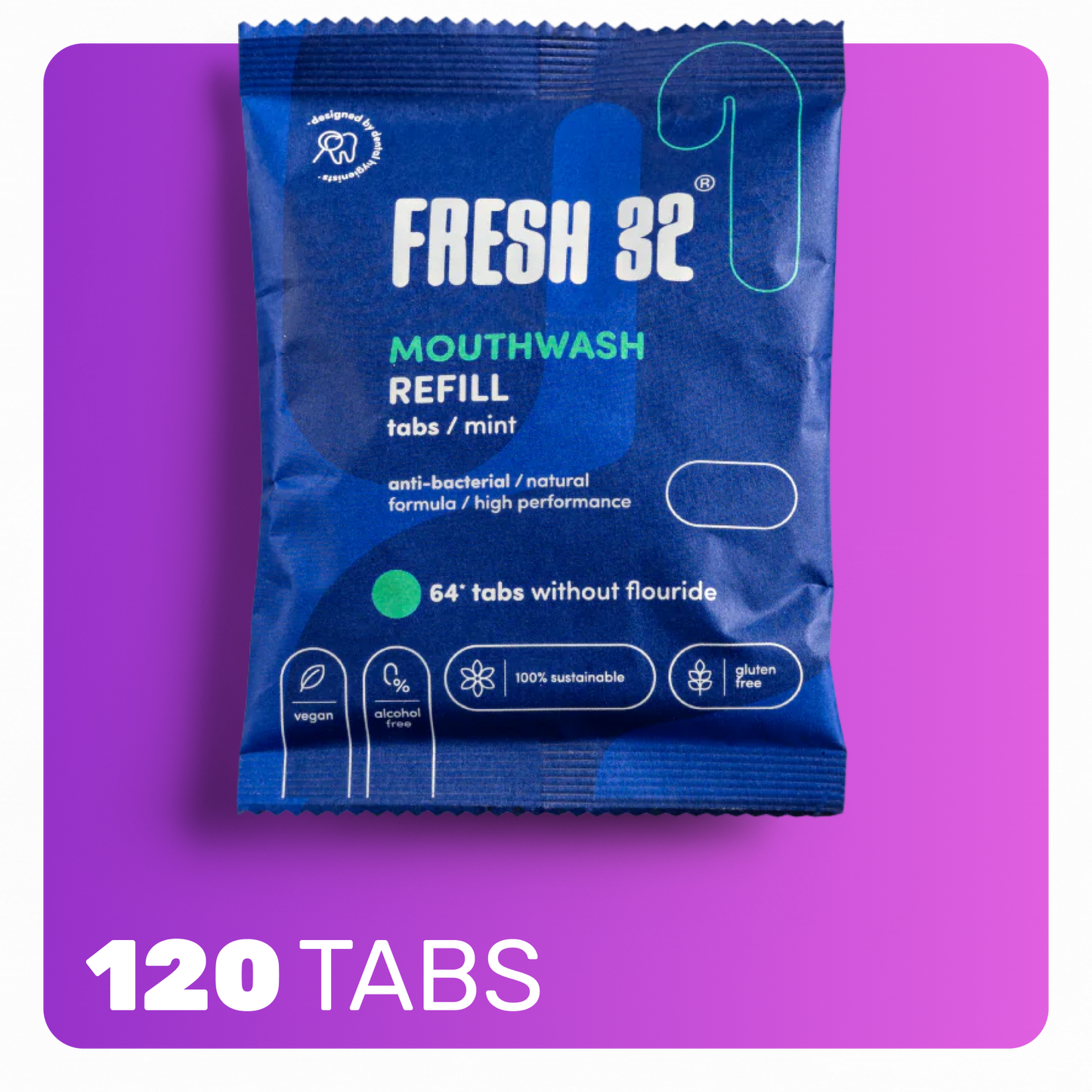 Refill - tabletki do płukania jamy ustnej