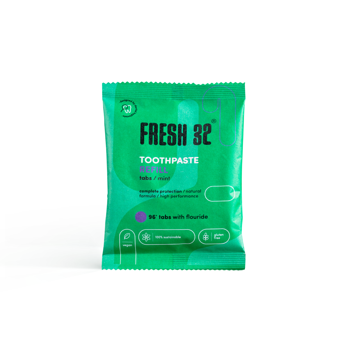 Pakiet refill - Pasta do zębów w tabletkach